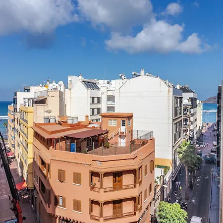 Espectacular Atico Con Terraza A 50 Mt Playa Canteras Apartment *