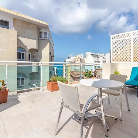 Espectacular Atico Con Terraza A 50 Mt Playa Canteras Apartment